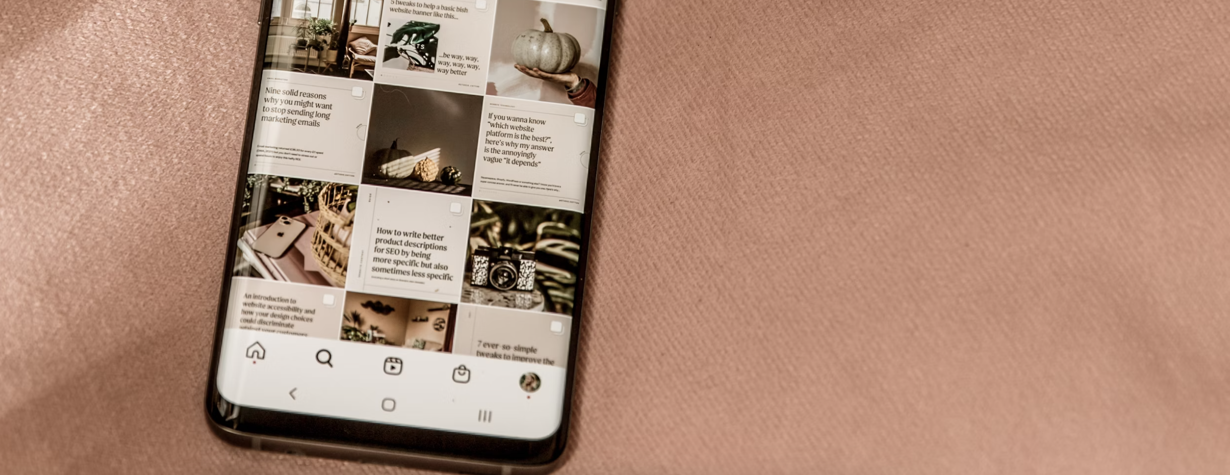 Instagram Profilraster Update. Feed Layout Änderung. 4:5 Seitenverhältnis